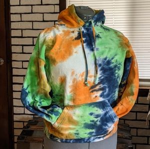 Exist tye dye hoodie size small